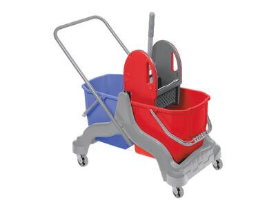 Çift Kovalı Temizlik Seti Plastik Standart - 