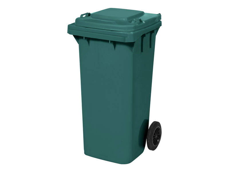 Çöp Konteyneri, 120 LT. Yeşil - 1