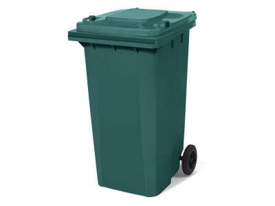 Çöp Konteyneri, 240 LT. Yeşil - 