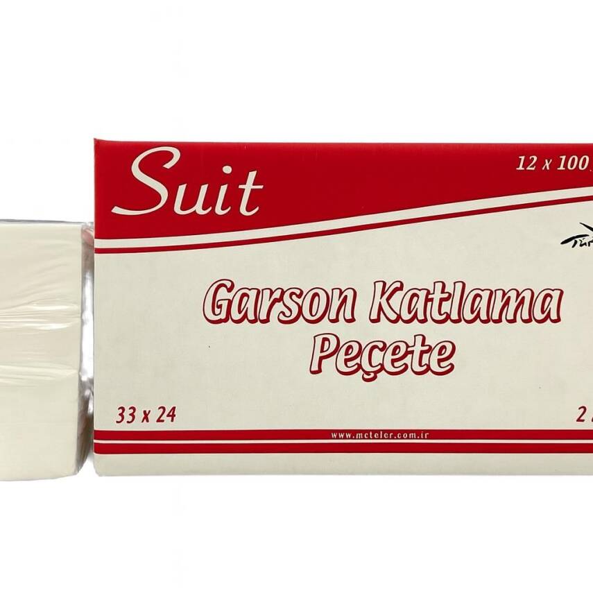 Suit Garson Katlama Lüks Peçete 33*24 - 1