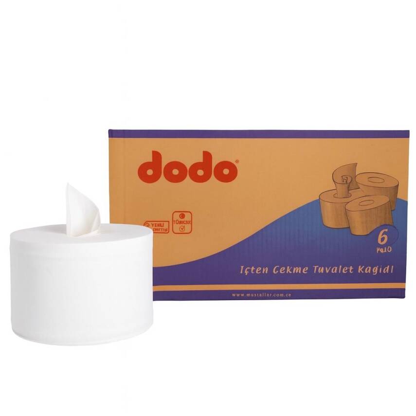 Dodo İçten Çekme Tuvalet Kağıdı 4 kg 6 Rulo - 1