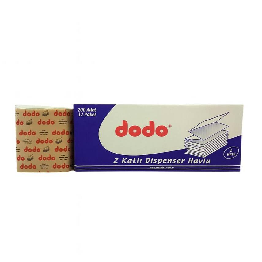 Dodo Z Katlı Dispenser Havlu (200*12) - 1