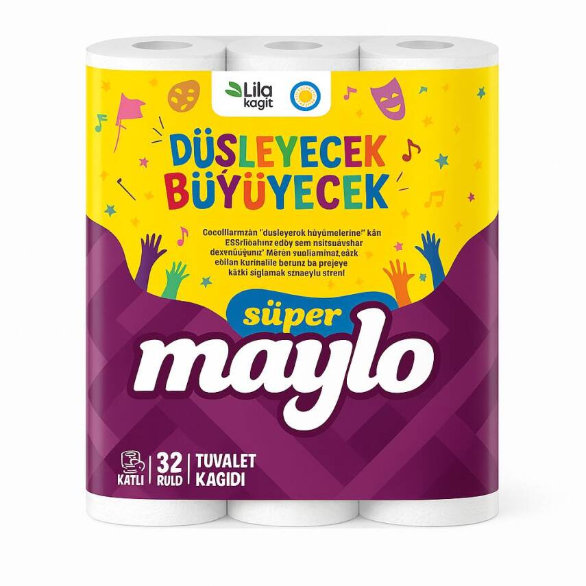 Maylo Tuvalet Kağıdı 3 Kat 32li - 1