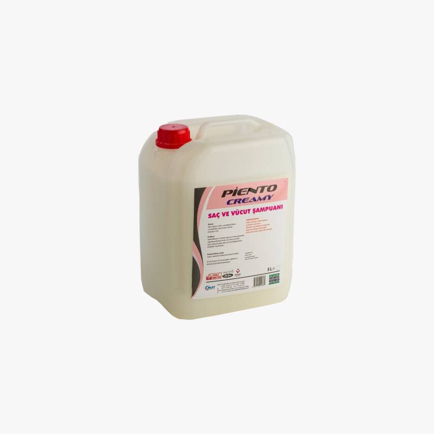Piento Creamy Saç ve Vücut Şampuanı 5 kg - 1