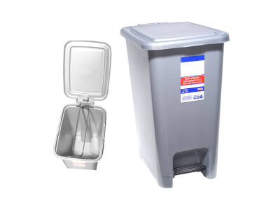Slim Pedallı Çöp Kovası, 50 LT - 
