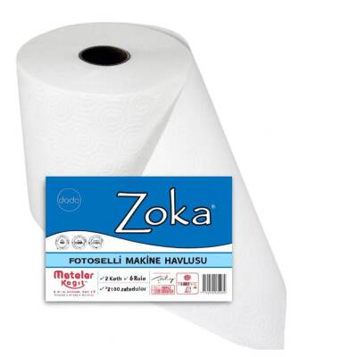 Zoka Fotoselli Makine Havlusu 2,5 Kg - 